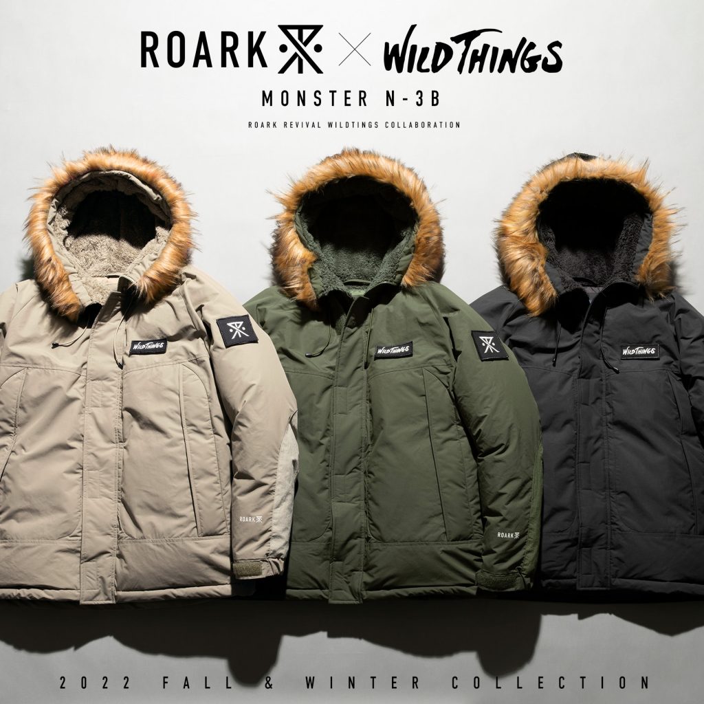 10,710円ROARK × Wildthings - MONSTER N-3B