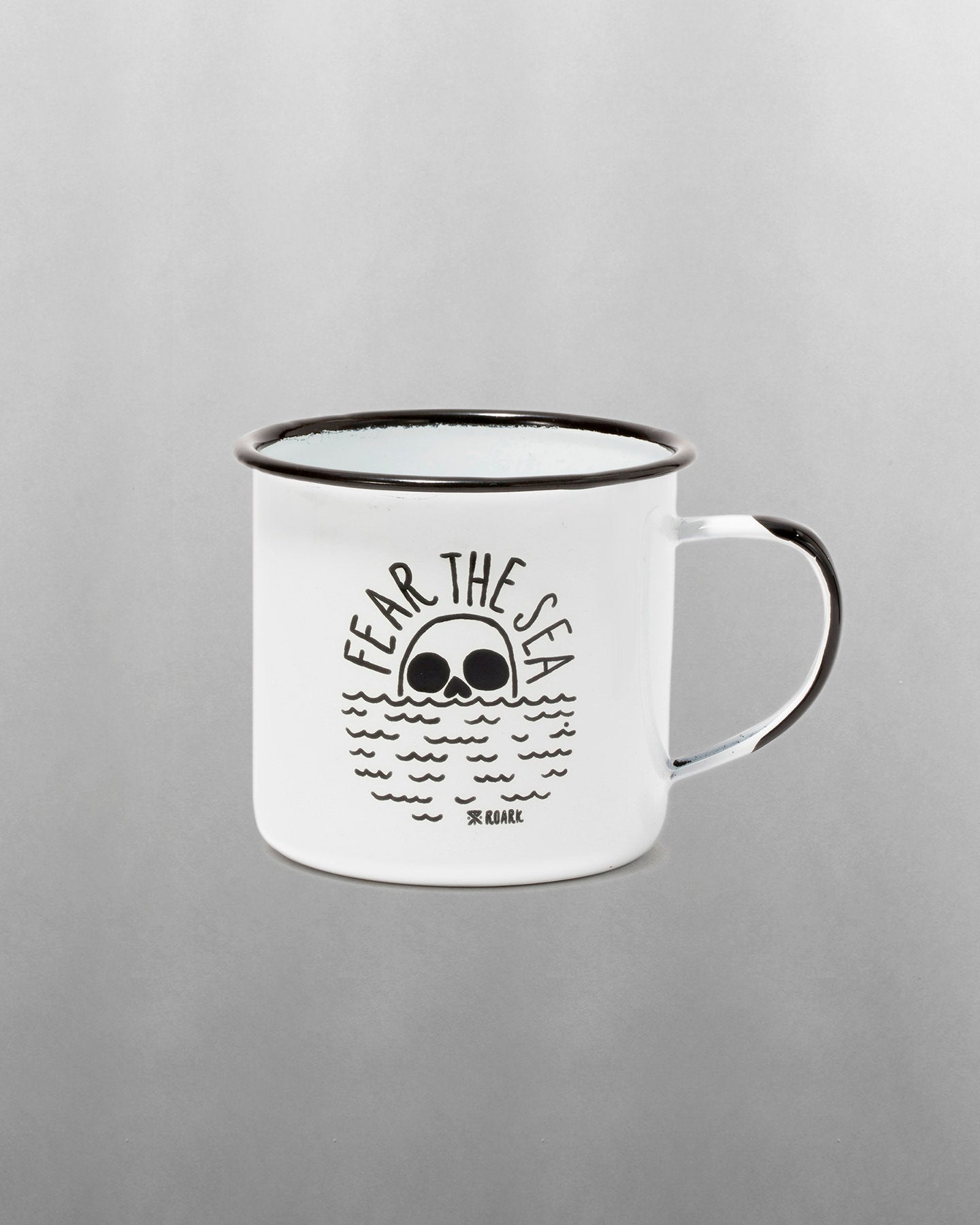 Fear The Sea Enamel Mug