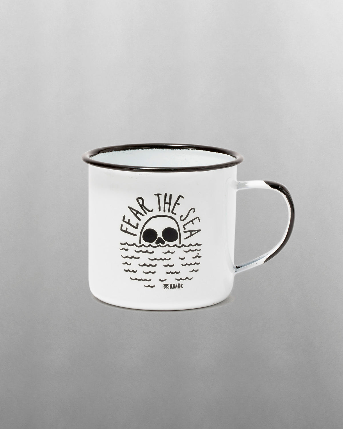 Fear The Sea Enamel Mug