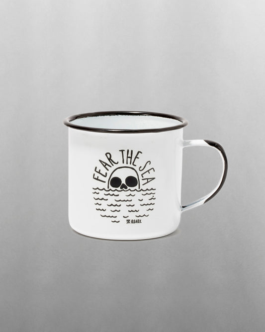 Fear The Sea Enamel Mug