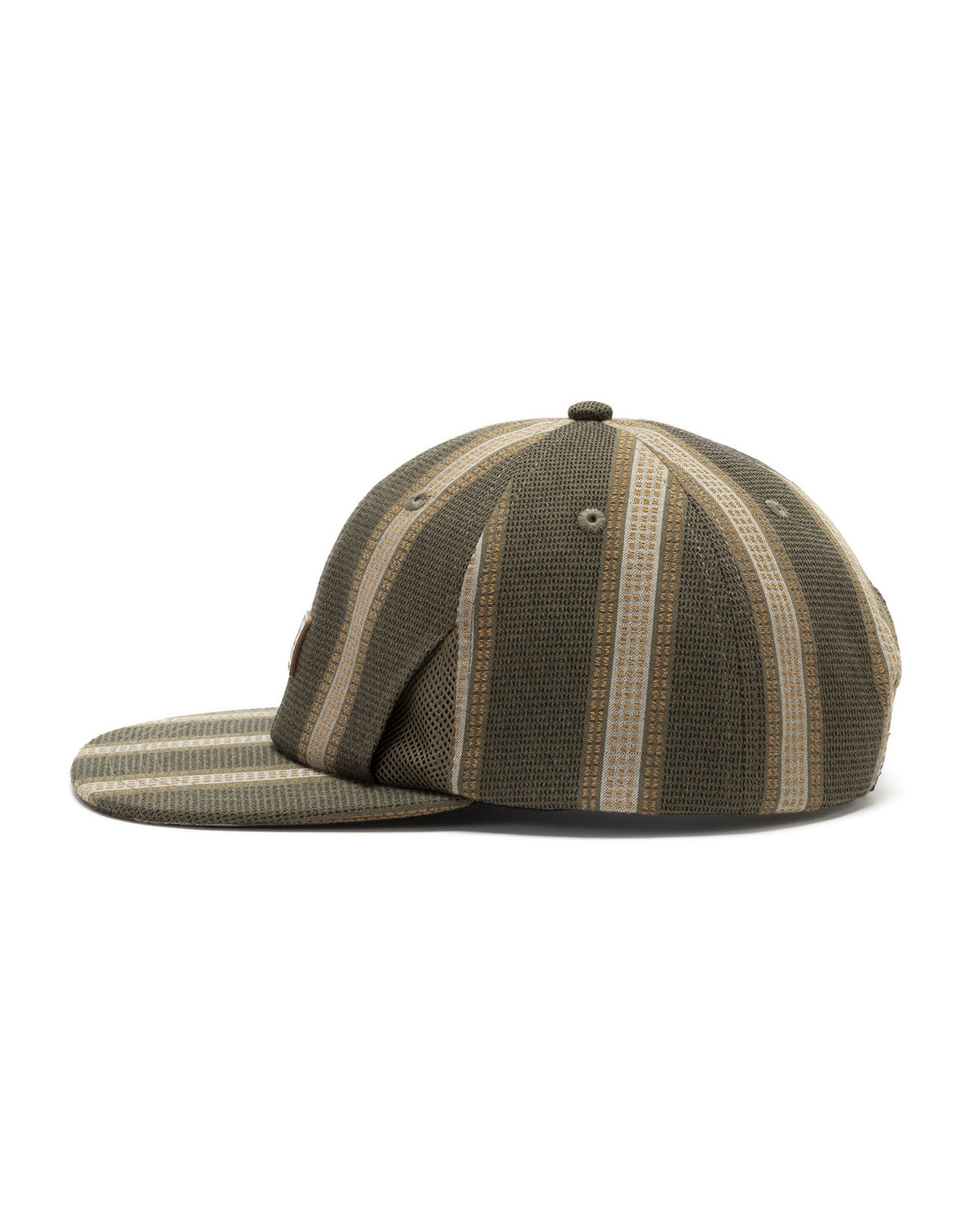 Vertical Stripe Jacquard 6Panel Cap - Mid