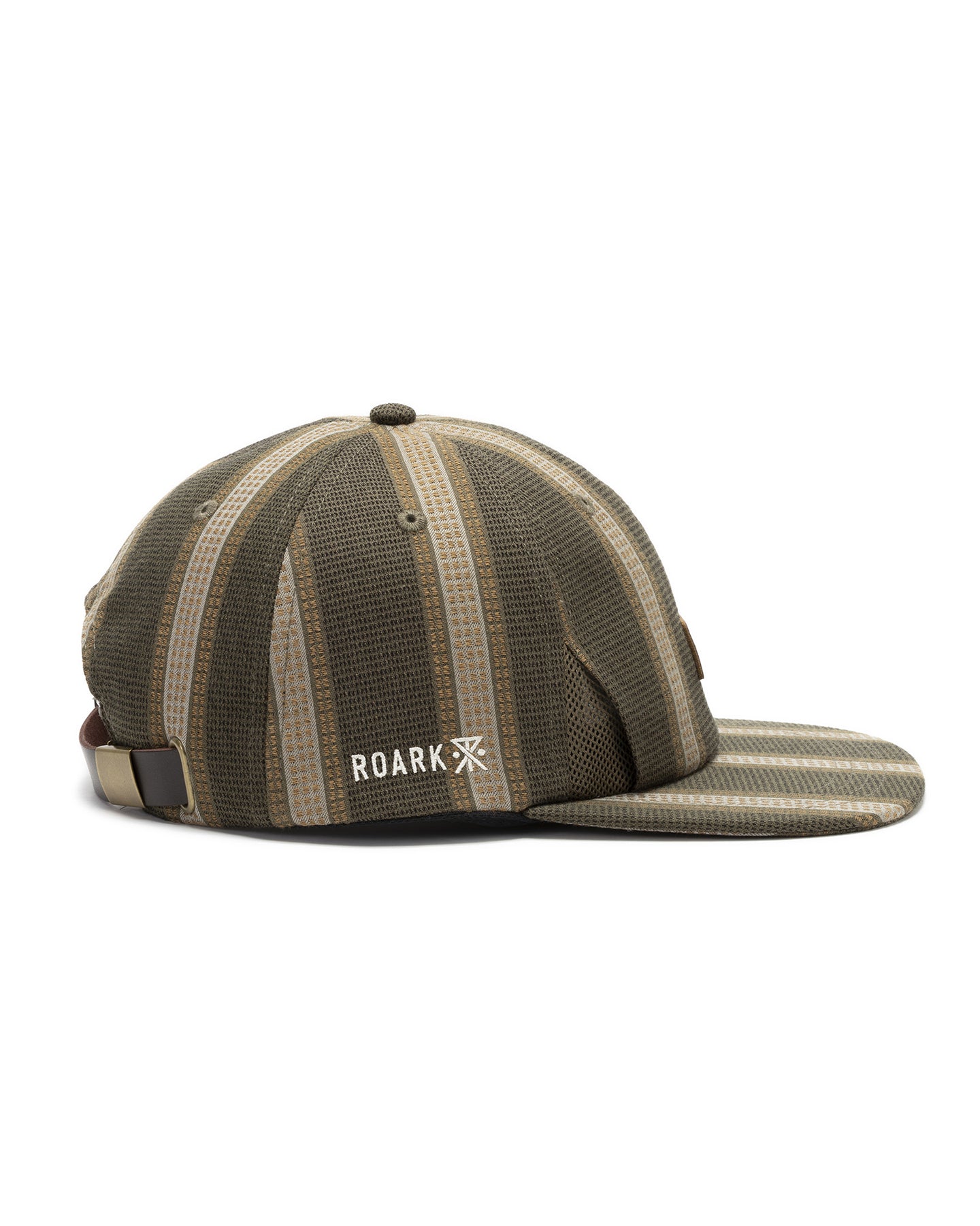 Vertical Stripe Jacquard 6Panel Cap - Mid