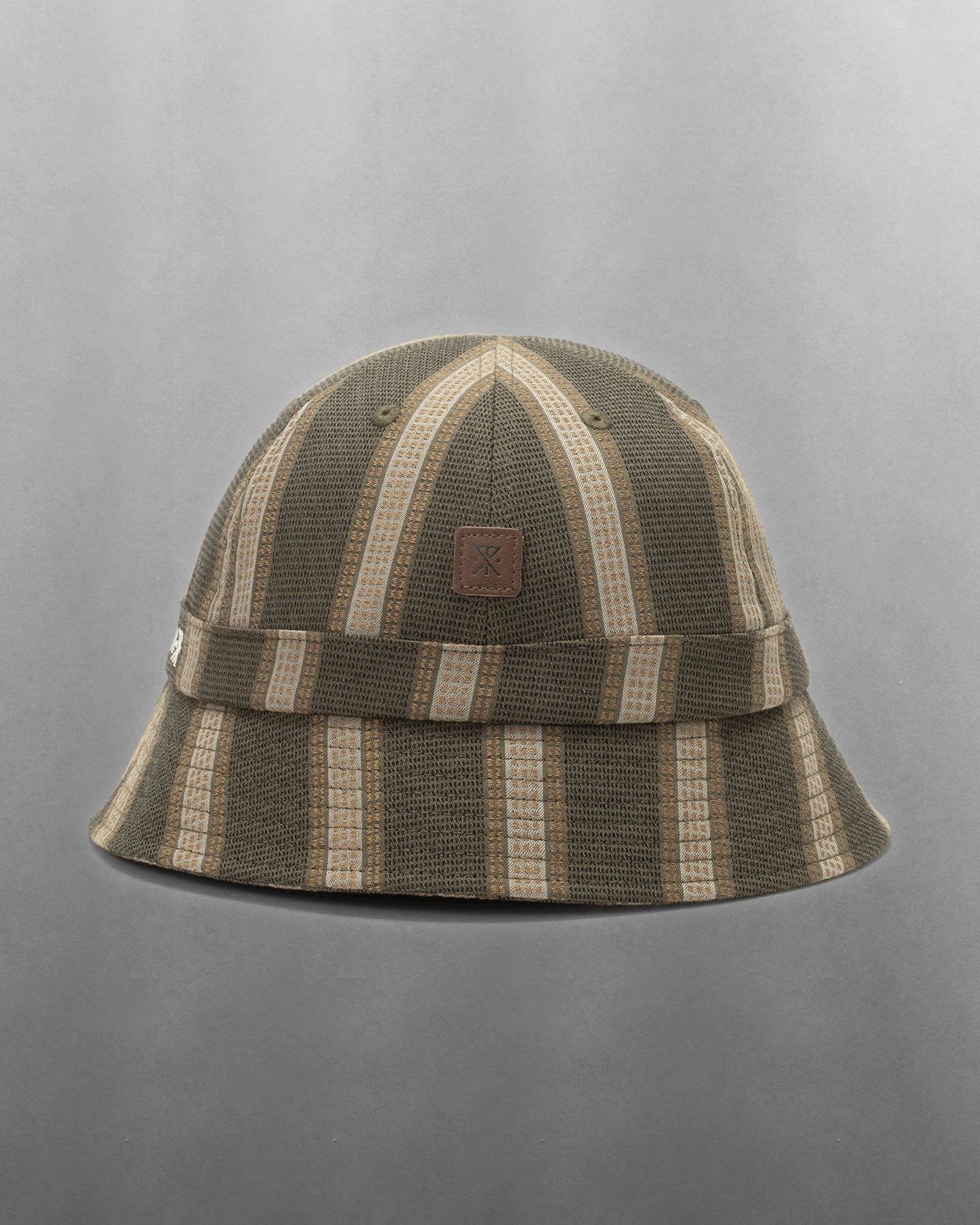 Vertical Stripe Jacquard Metro Hat - Mid