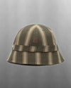Vertical Stripe Jacquard Metro Hat - Mid