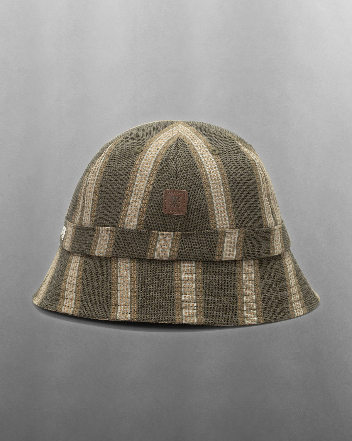 Vertical Stripe Jacquard Metro Hat - Mid