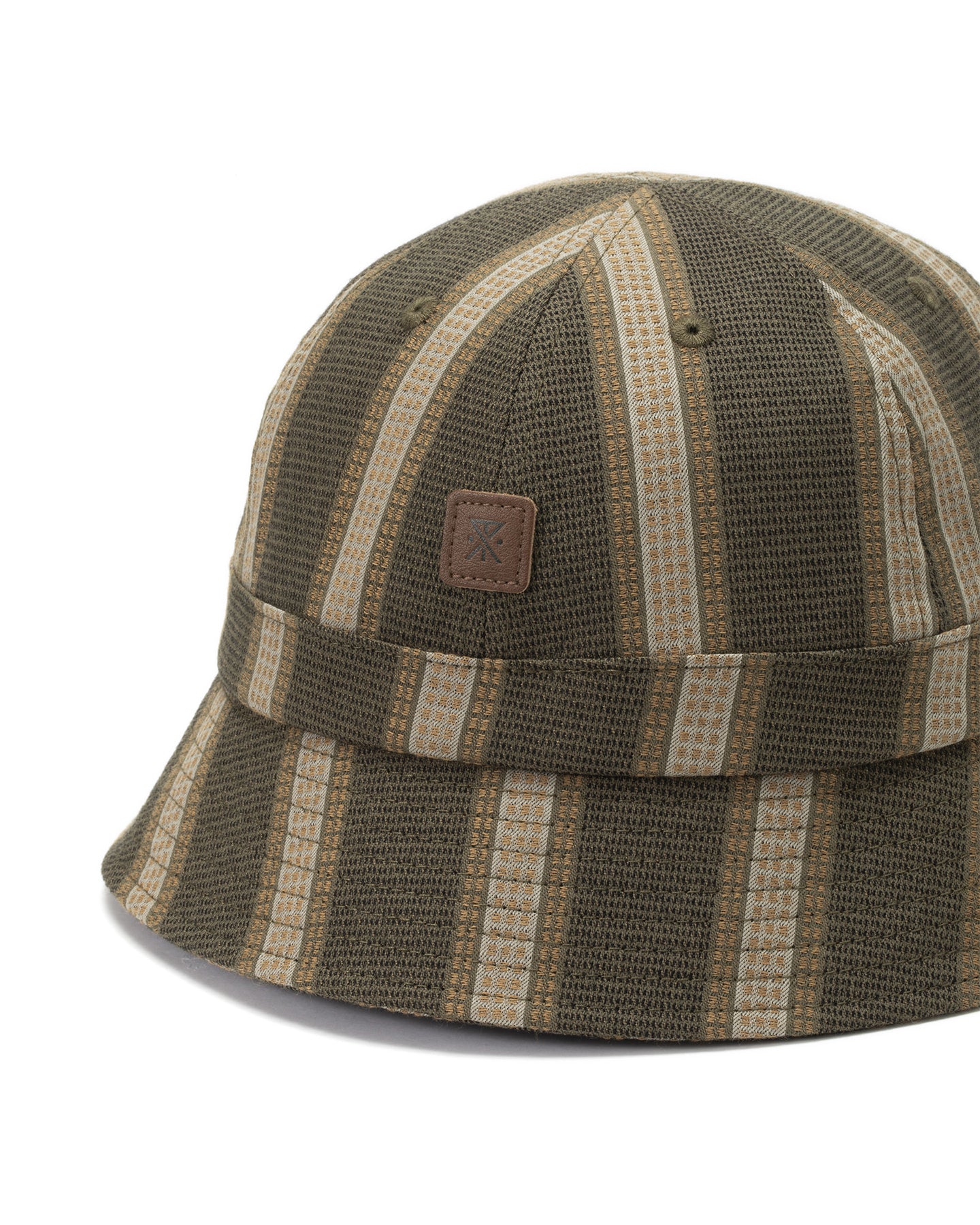 Vertical Stripe Jacquard Metro Hat - Mid