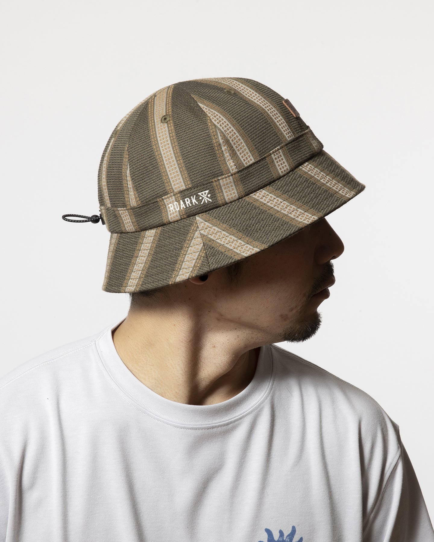 Vertical Stripe Jacquard Metro Hat - Mid