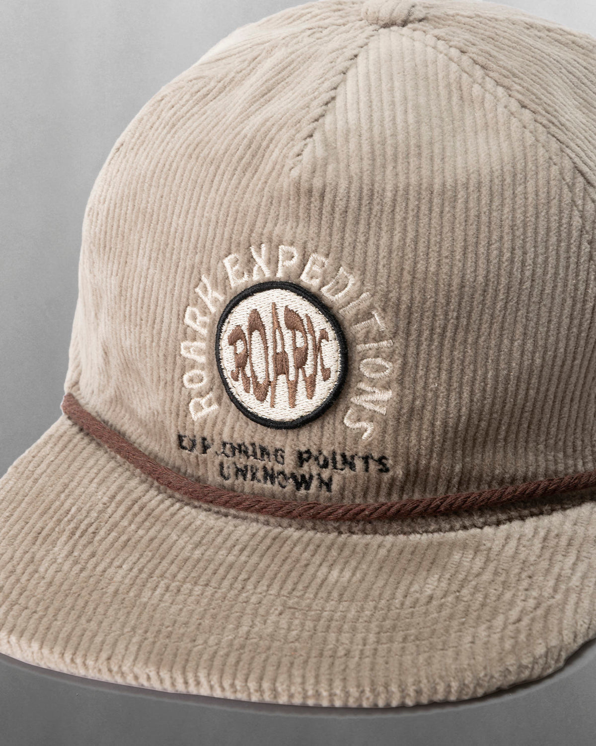 "POINTS UNKNOWN" 5PANEL CAP - HIGH