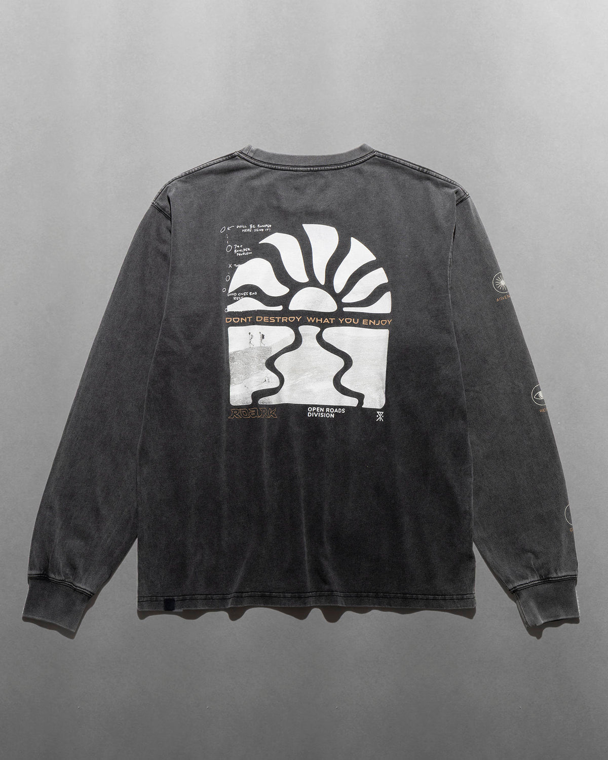 "DON'T DESTROY" WELL WORN L/S TEE