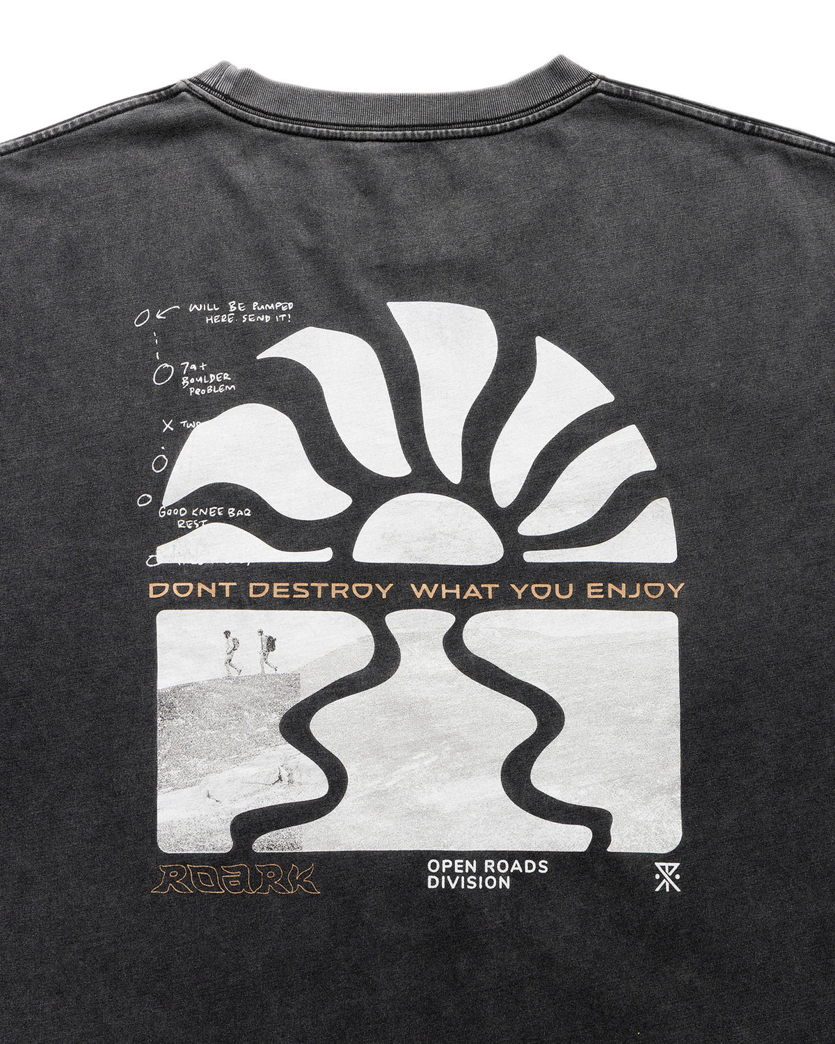 "DON'T DESTROY" WELL WORN L/S TEE