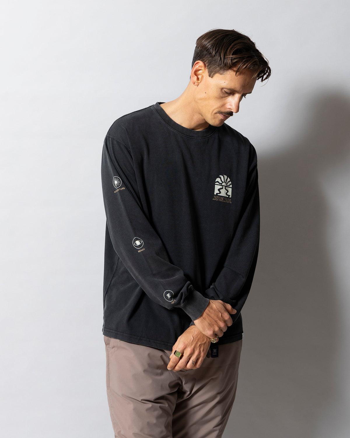 "DON'T DESTROY" WELL WORN L/S TEE