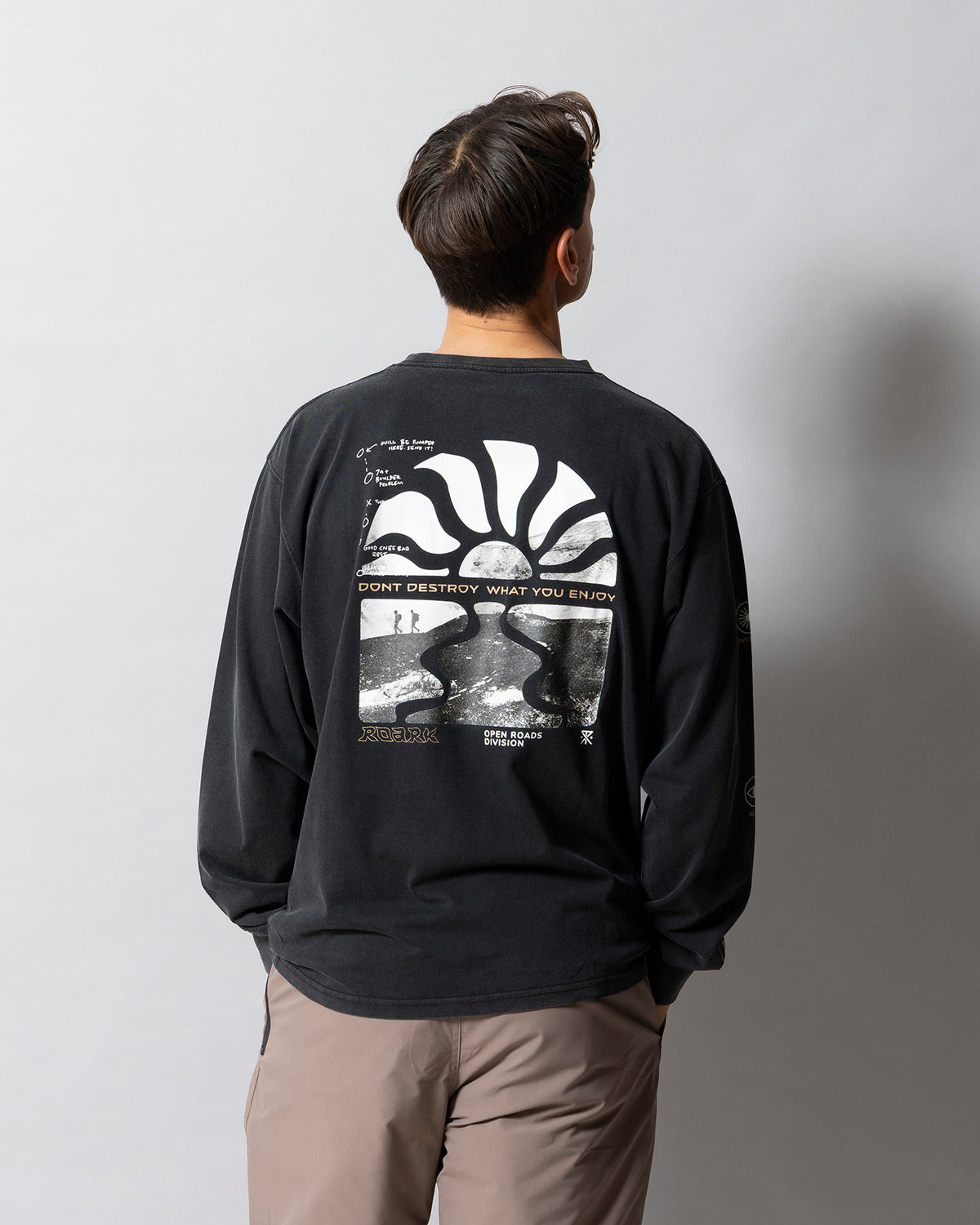 "DON'T DESTROY" WELL WORN L/S TEE