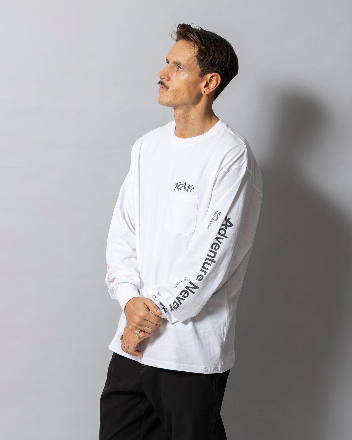 "REPESENT" L/S POCKET TEE