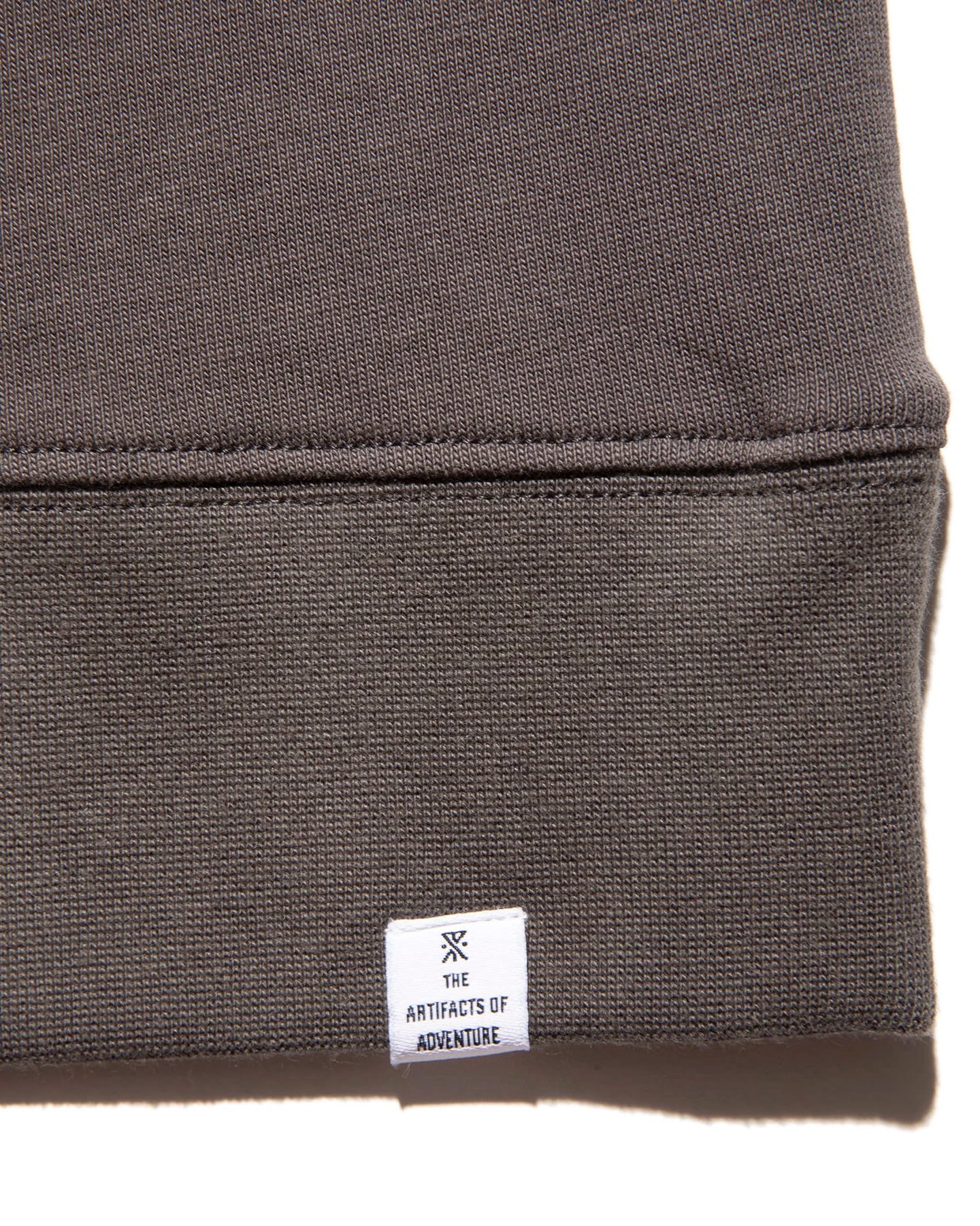 Label 9.3oz H/W Mock Neck L/S Pocket Tee