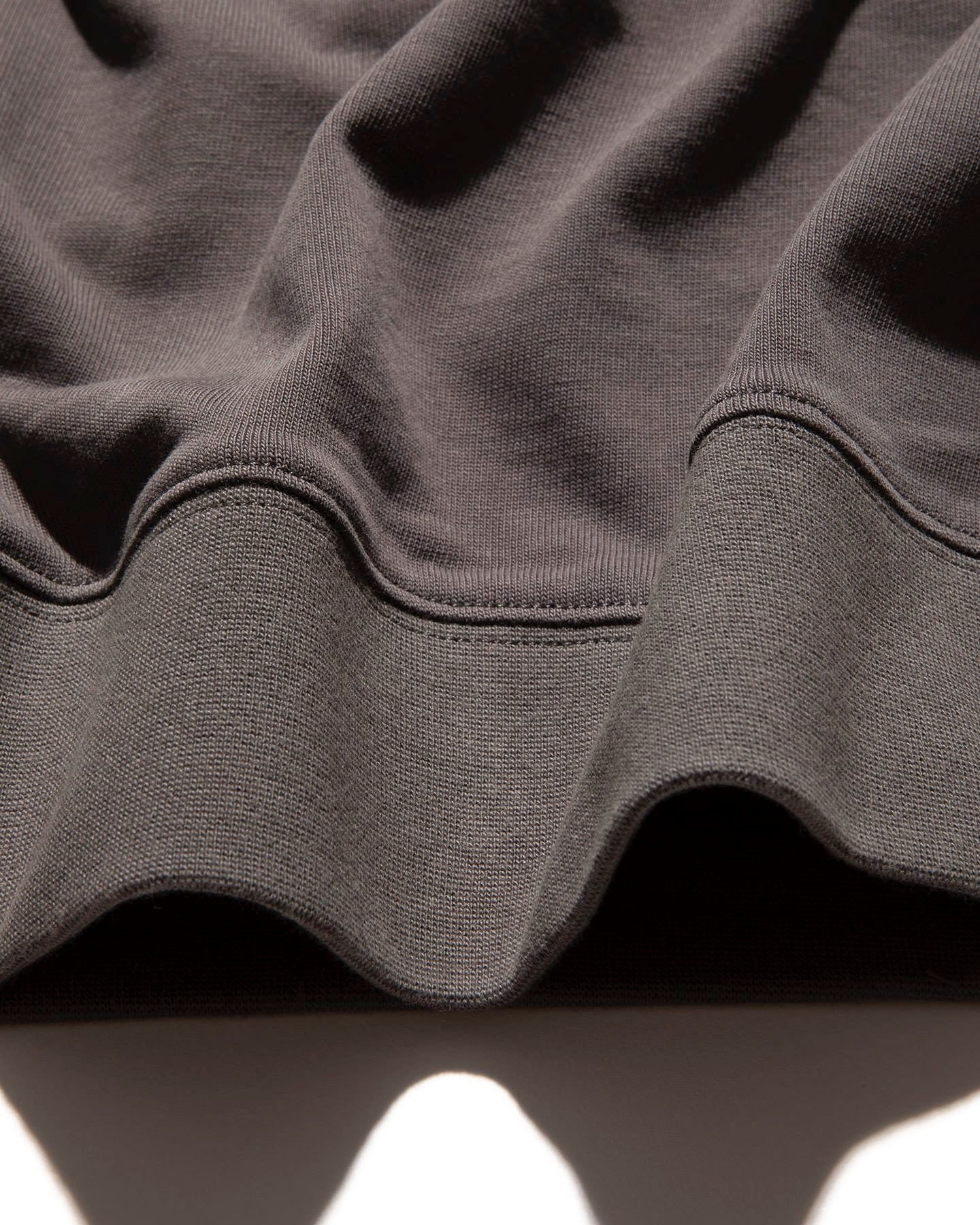 Label 9.3oz H/W Mock Neck L/S Pocket Tee