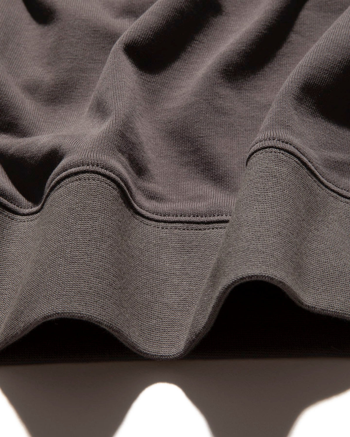 Label 9.3oz H/W Mock Neck L/S Pocket Tee