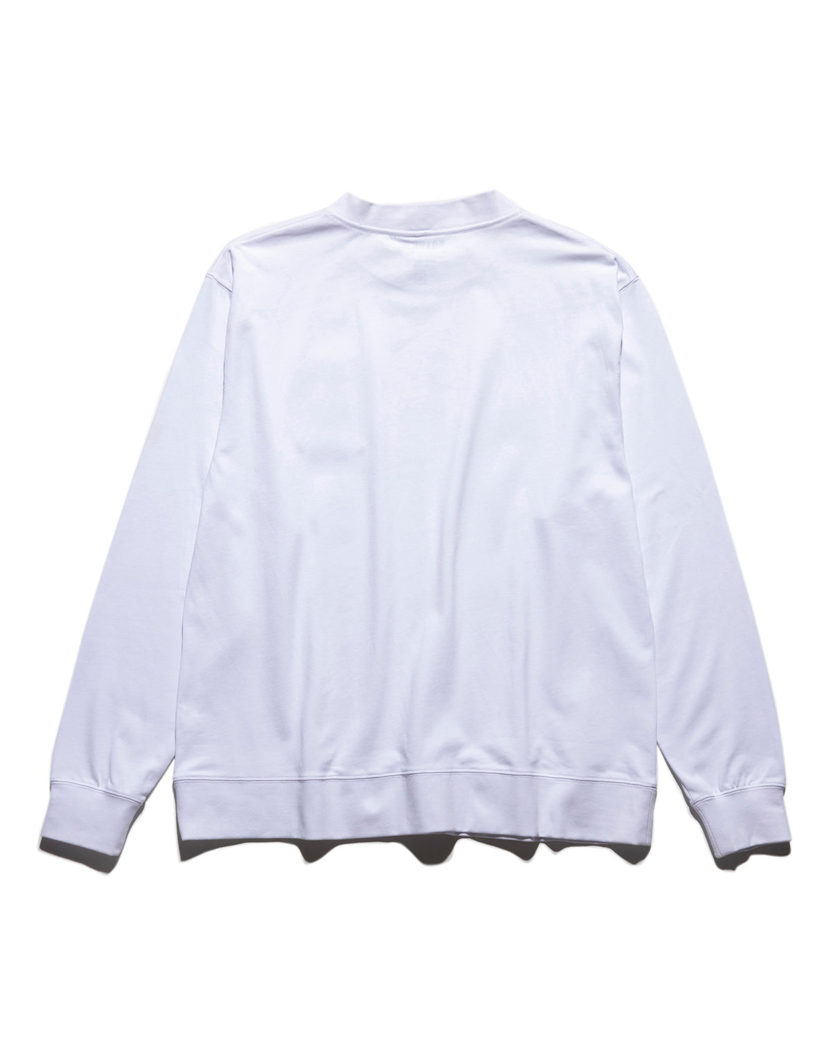 Label 9.3oz H/W Mock Neck L/S Pocket Tee