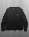 Label 9.3oz H/W L/S Tee