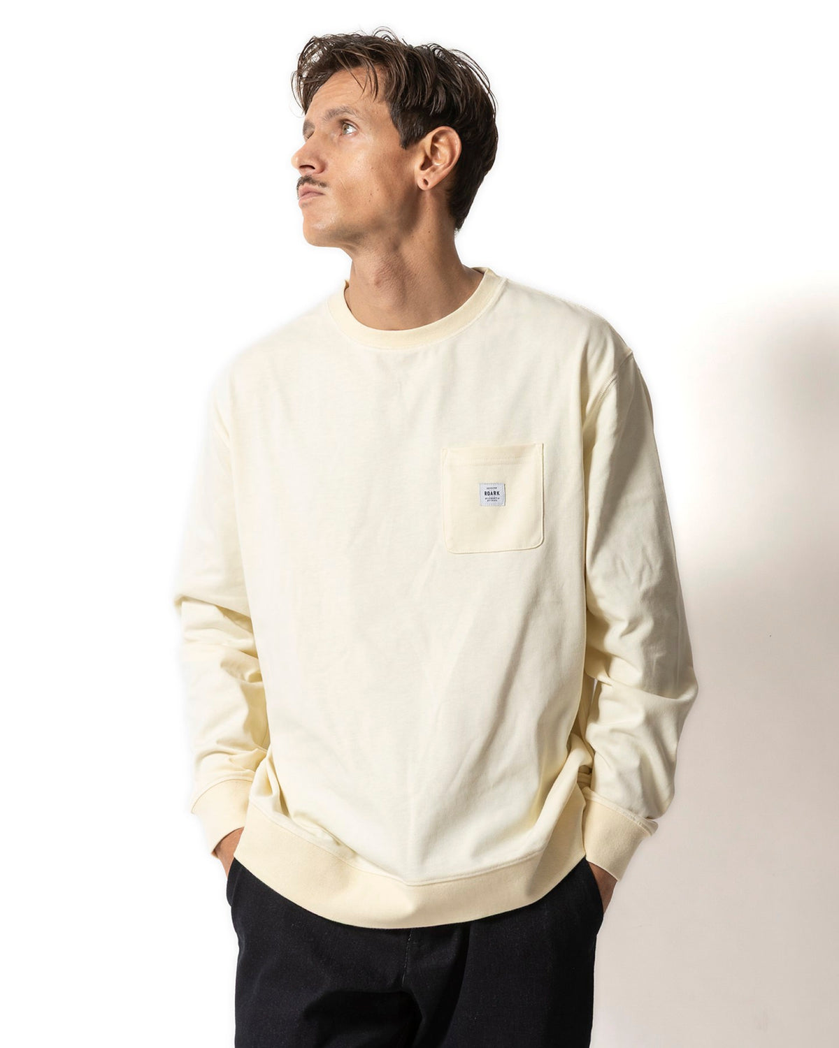 Label 9.3oz H/W L/S Tee