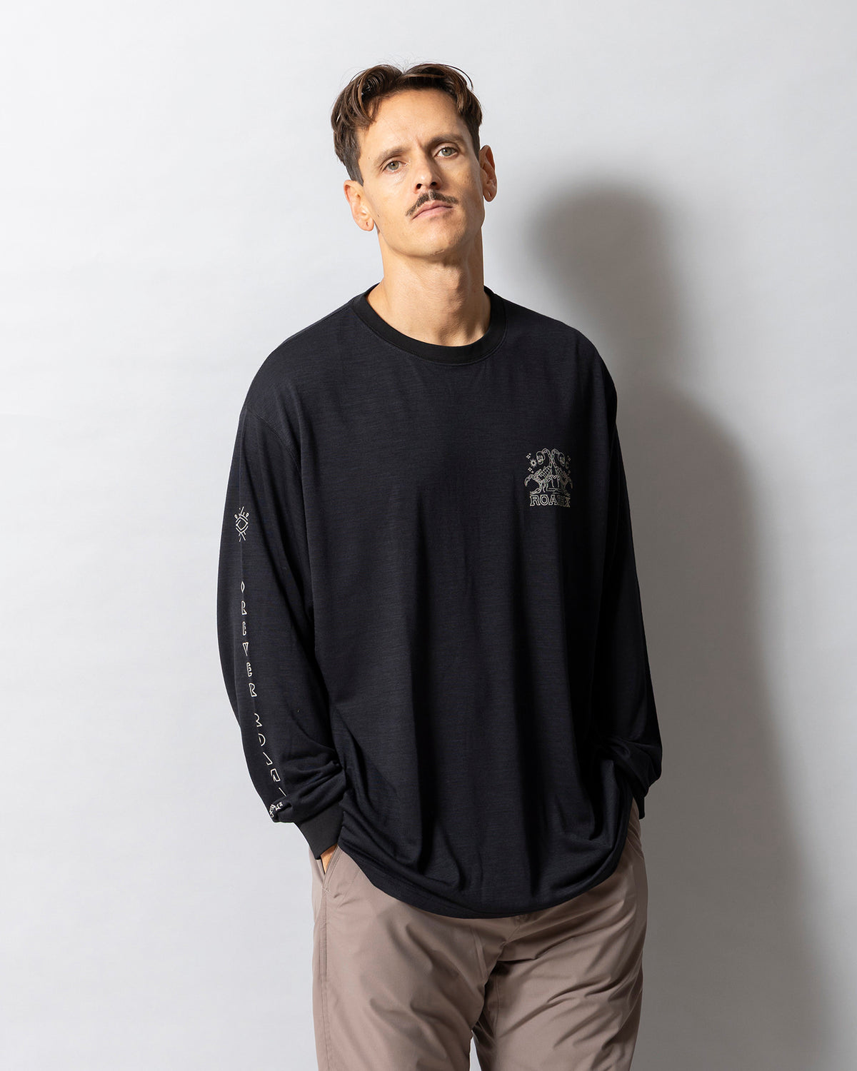 "Reading Ritual" Merino Wool L/S Tee