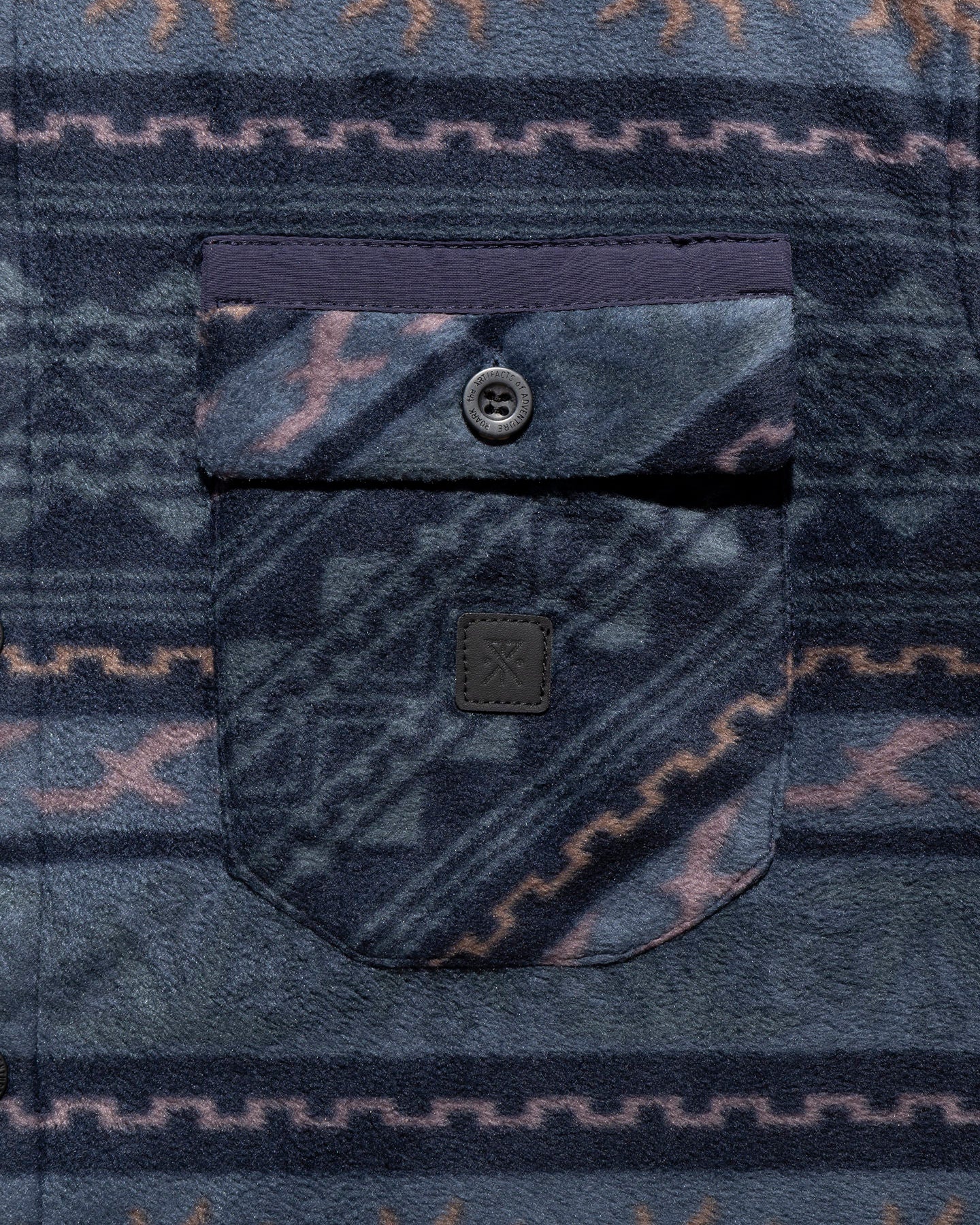 FLEECE EMBER OVER SHIRT