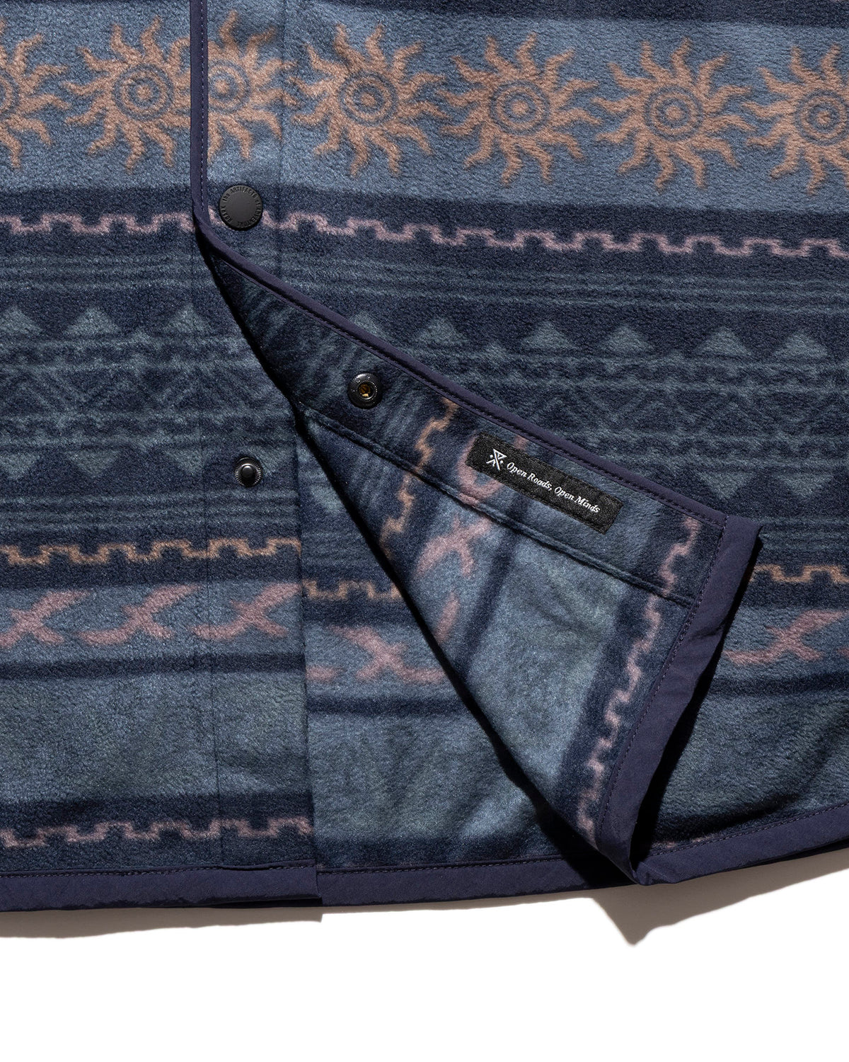 FLEECE EMBER OVER SHIRT