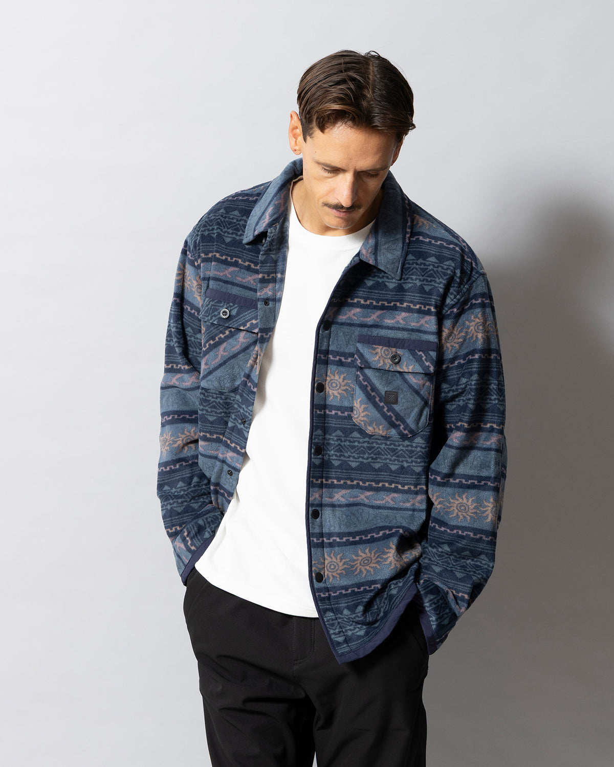 FLEECE EMBER OVER SHIRT
