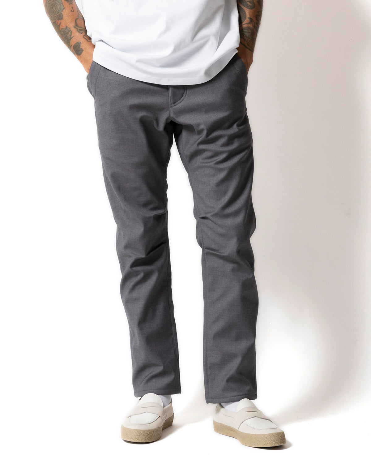 Travelpant Rayon Sauge w/Fleece - Narrow