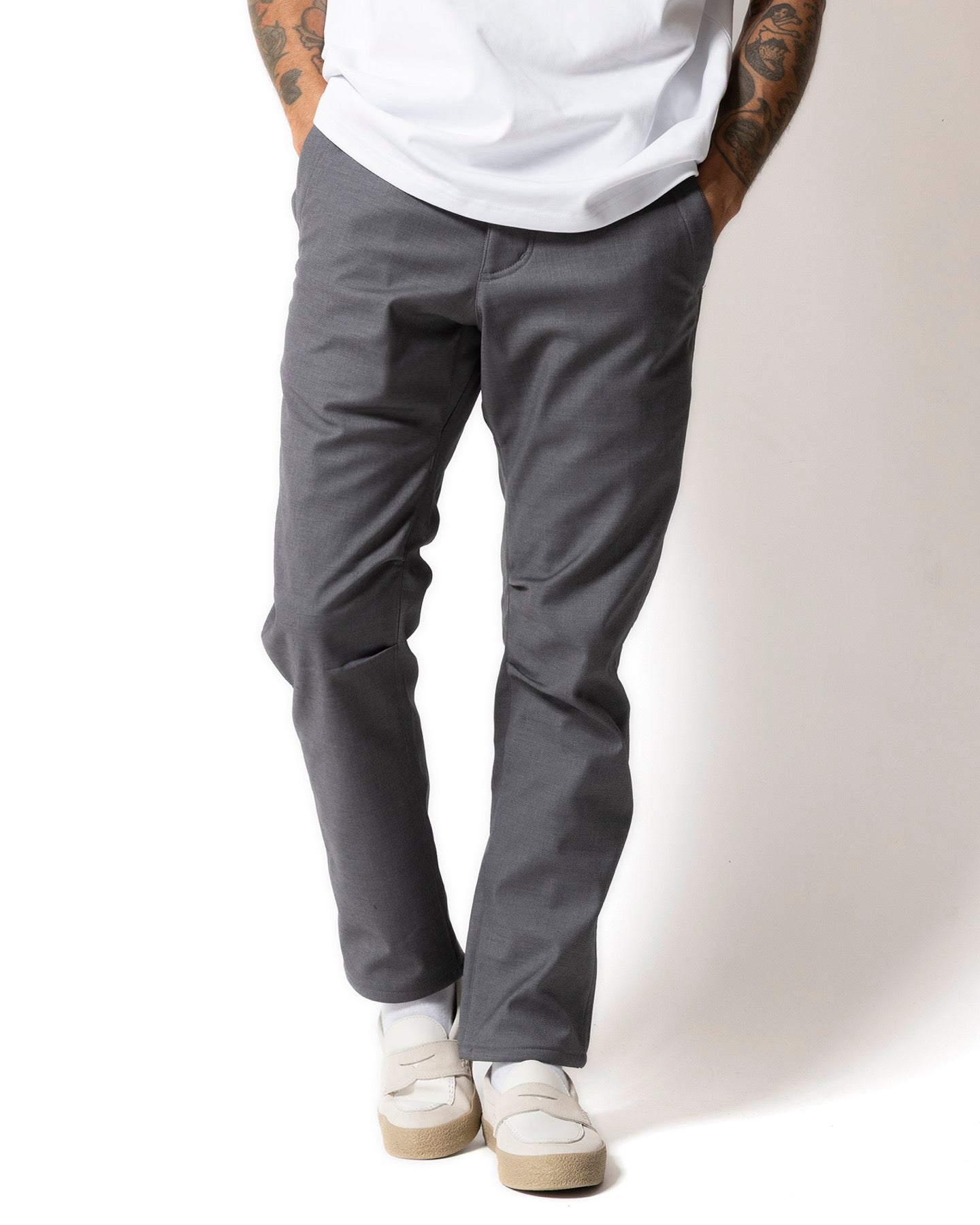 Travelpant Rayon Sauge w/Fleece - Narrow