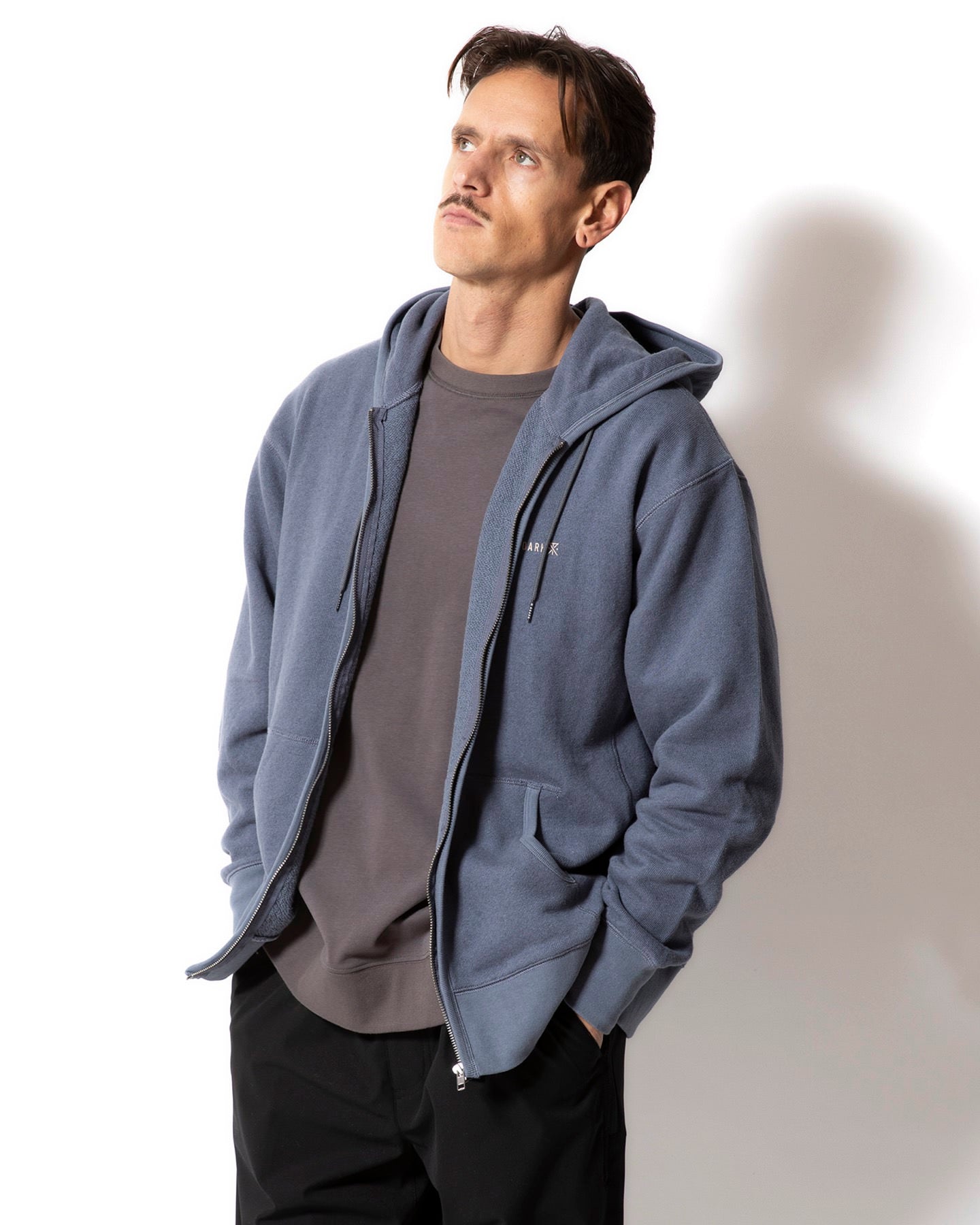 H/W Hempcotton F/Z Hood Sweat