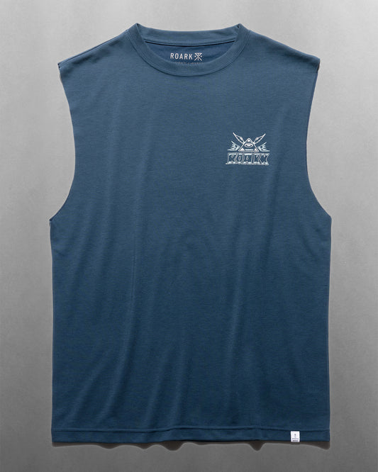 Augs Dri-Release Cut Off Tee