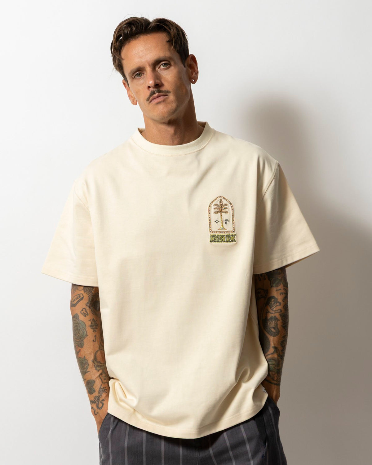 Augs Palm 14oz H/W Tee