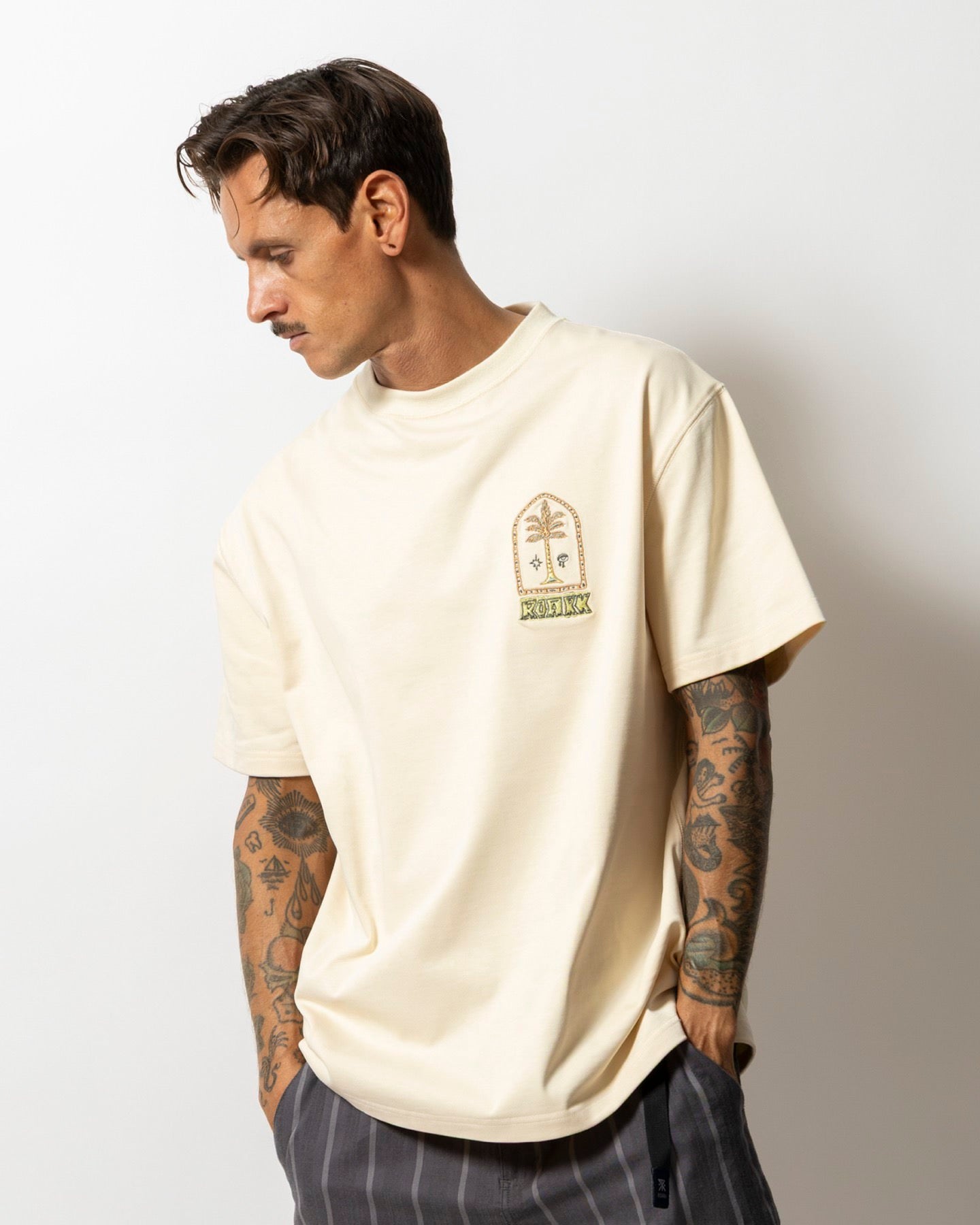 Augs Palm 14oz H/W Tee