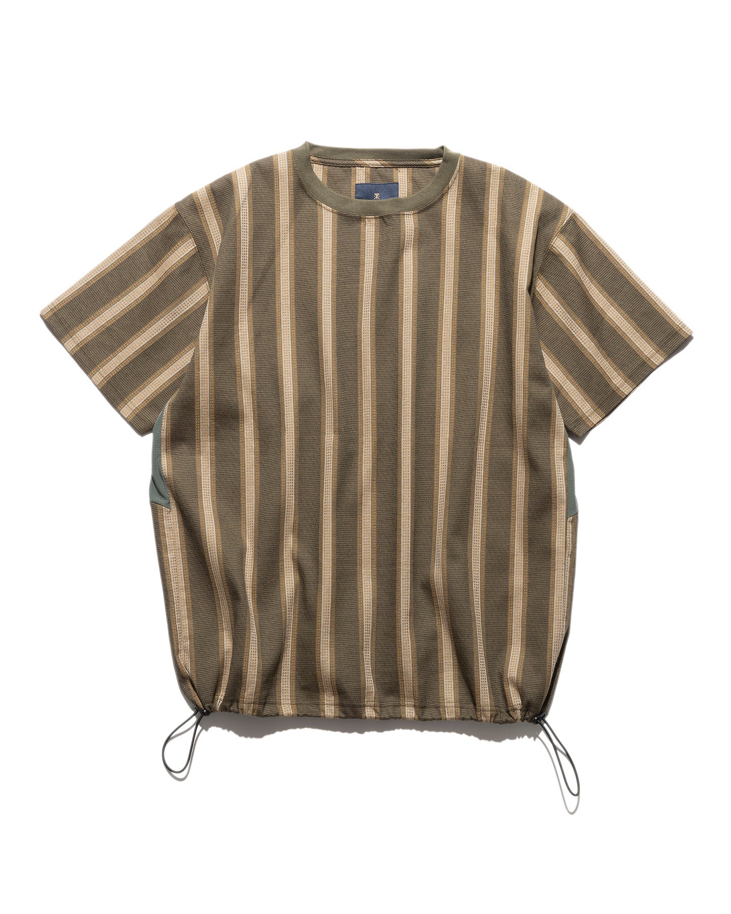 Vertical Stripe Jacquard Tee