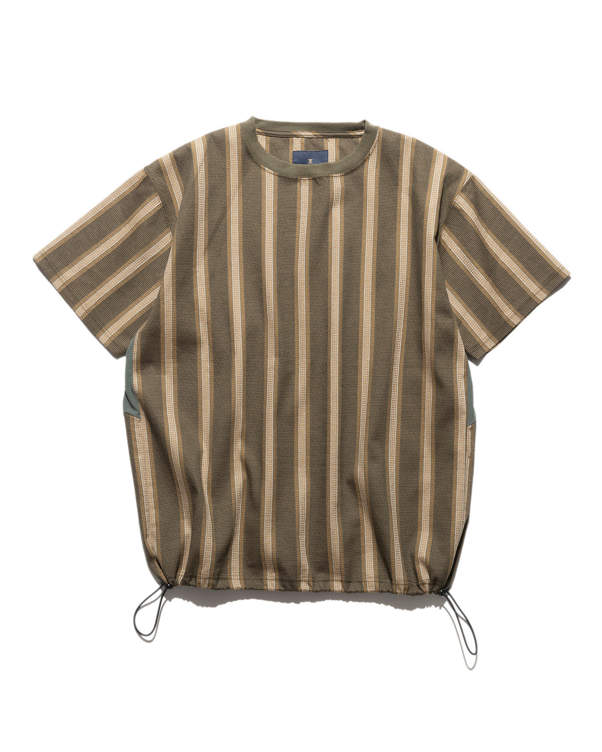 Vertical Stripe Jacquard Tee
