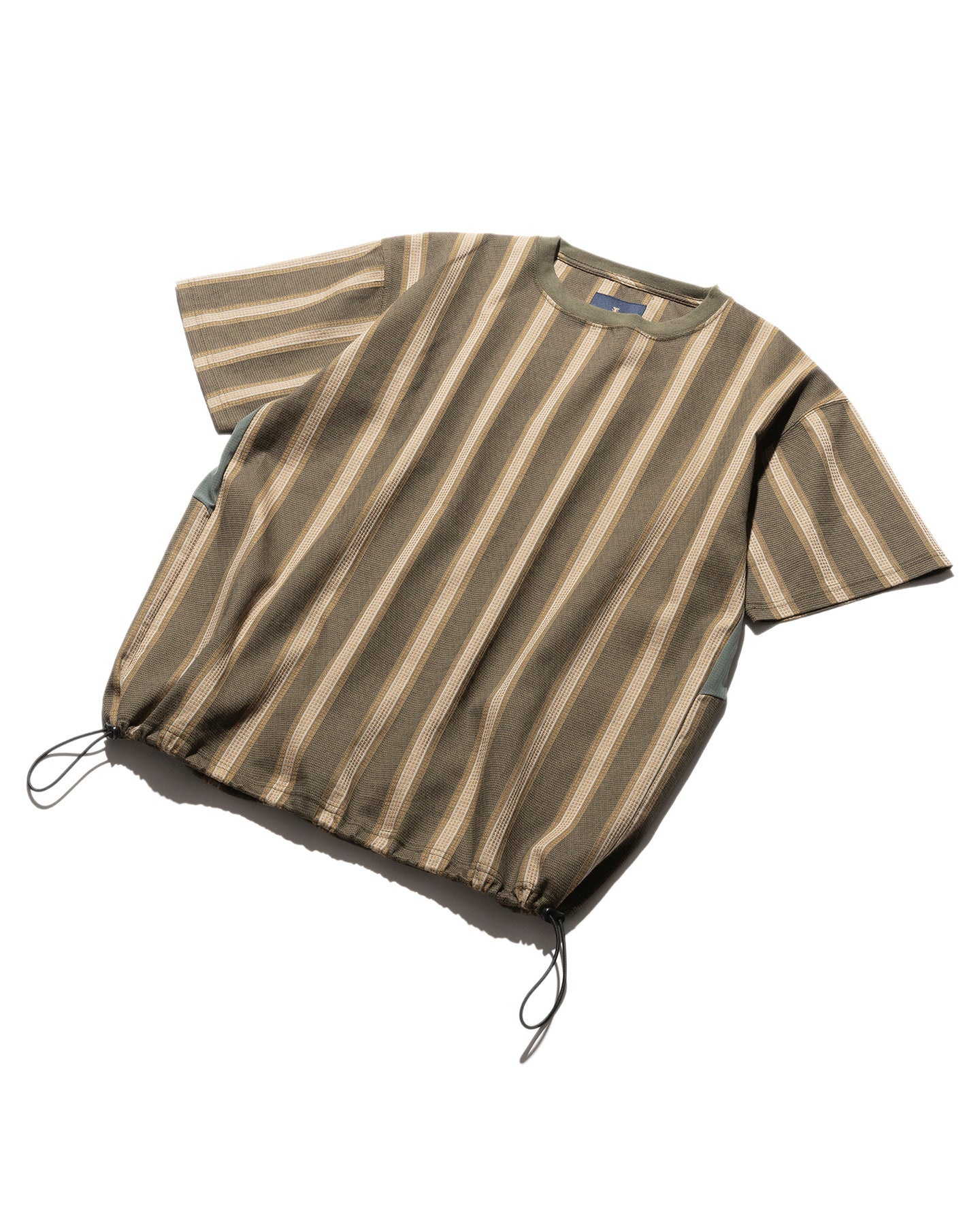 Vertical Stripe Jacquard Tee