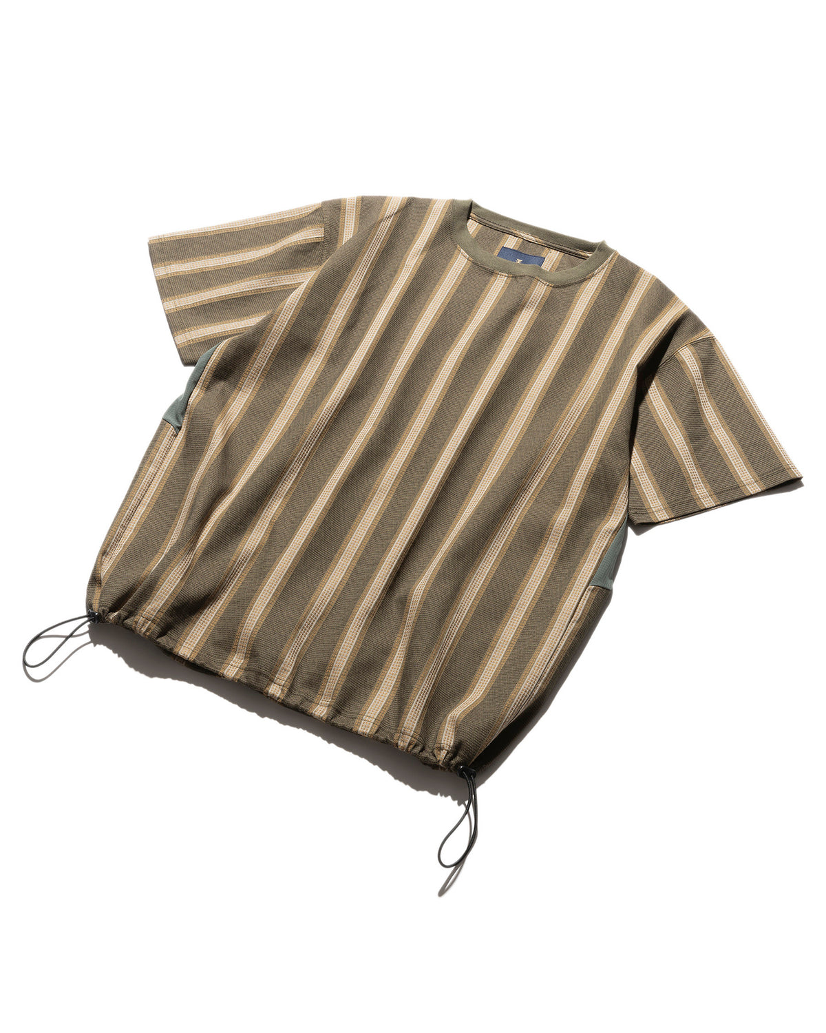 Vertical Stripe Jacquard Tee