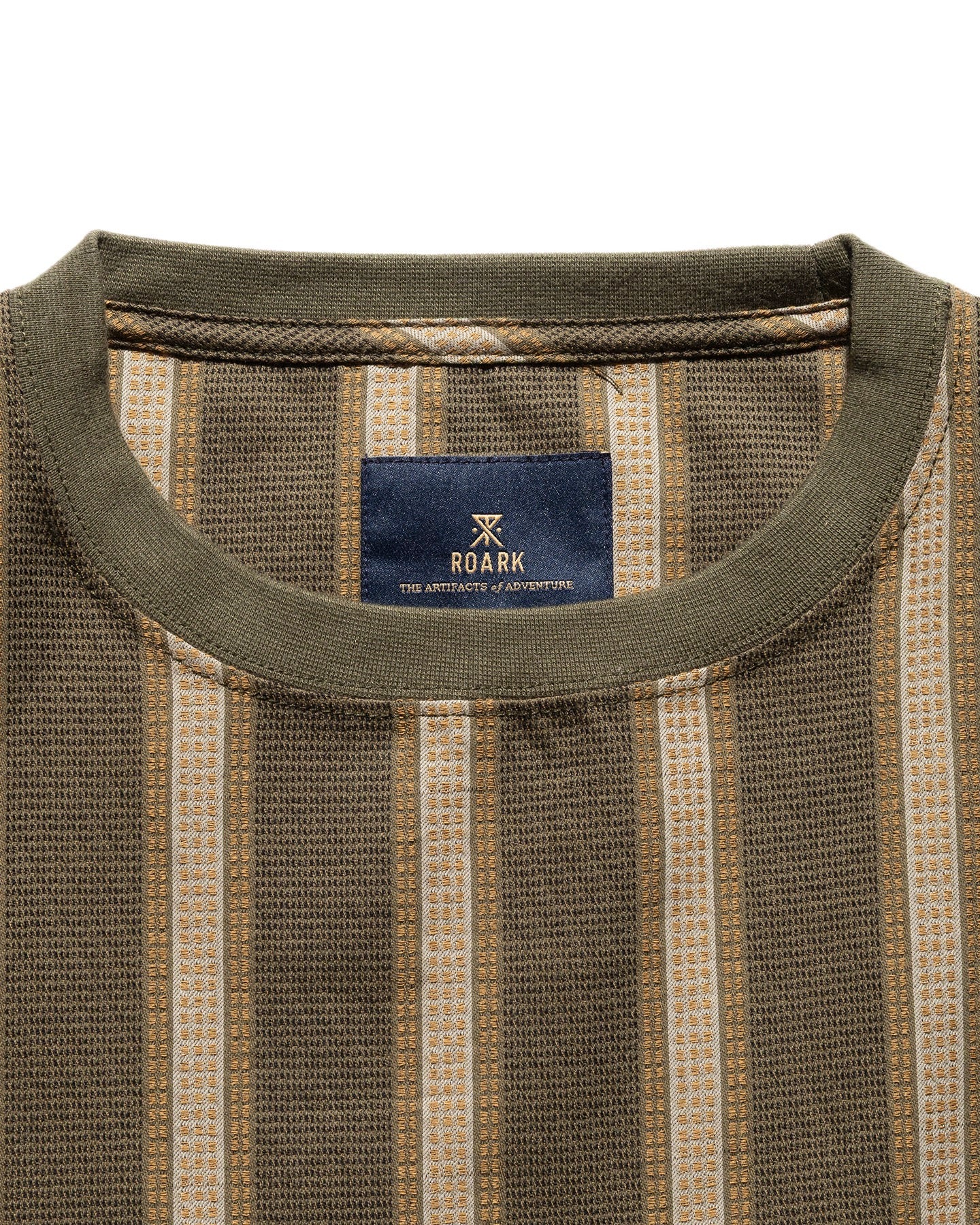 Vertical Stripe Jacquard Tee