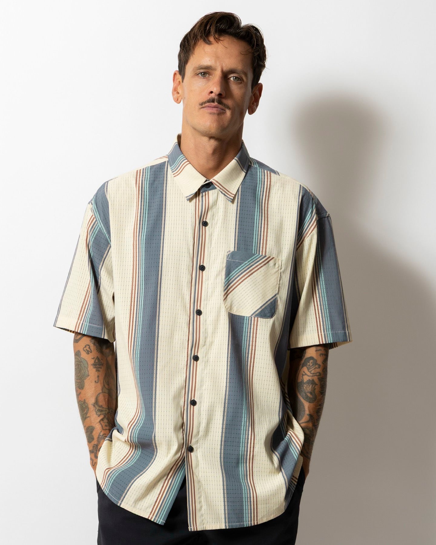 Vertical Stripes Bless Up S/S