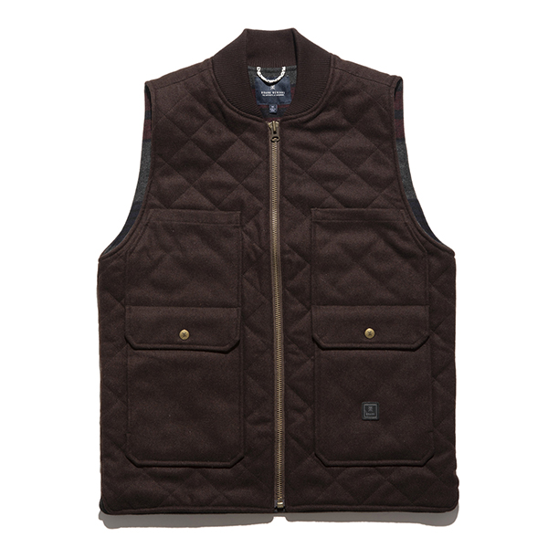 ROARK REVIVAL ANDRES VEST（S,BROWN）AND - ベスト