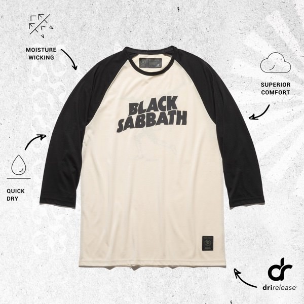 BLACK SABBATH MATHIS RAGLAN / LS Tee ( ロングスリーブTシャツ ) / ROARK [ ロアーク ]  日本公式サイト