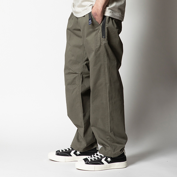 ROARK x GRAMICCI - WASHED COTTON ST TRAVEL PANTS - RELAX TAPERED FIT