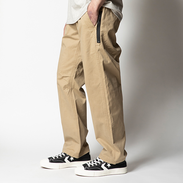 ROARK x GRAMICCI - WASHED COTTON ST TRAVEL PANTS - RELAX TAPERED