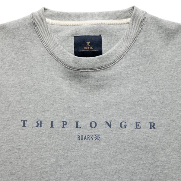 “TRIPLONGER” CREW SWEAT