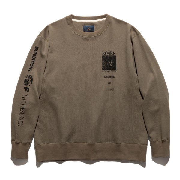 EXPEDITION” CREW SWEAT / Sweat ( スウェット ) / ROARK [ ロアーク