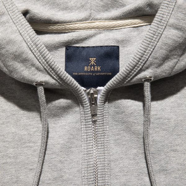 “MEDIEVAL LOGO” F/Z HOODED SWEAT