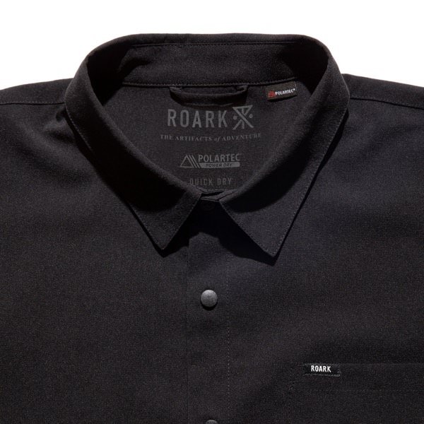 DELTA QUICKDRY S/S SHIRTS - w/Polartec / Shirts / ROARK [ ロアーク ] 日本公式サイト