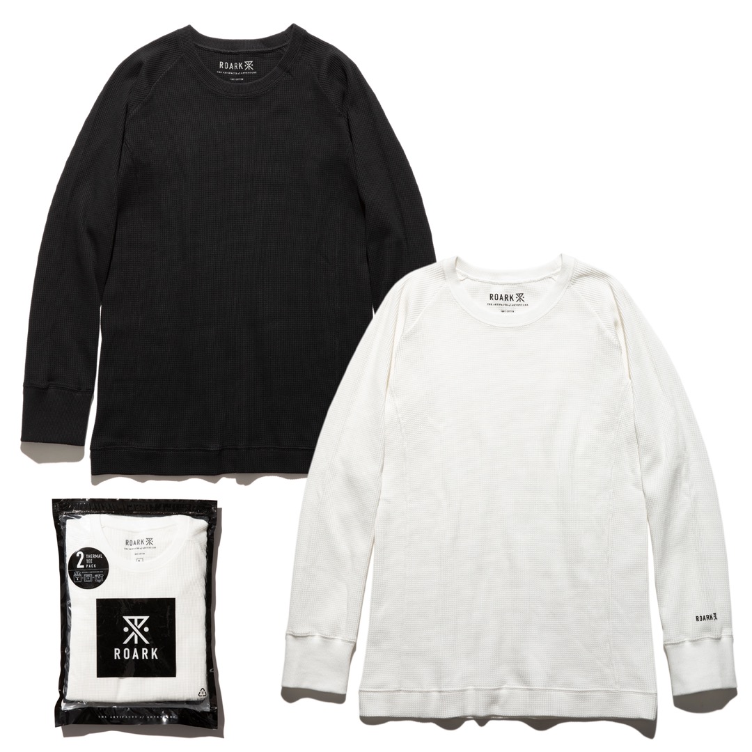 REUSABLE 2PACK THERMAL TEE / STORE / ROARK [ ロアーク ] 日本公式サイト