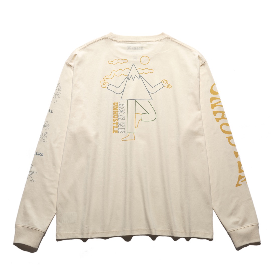 "UNHUSTLE" L/S TEE