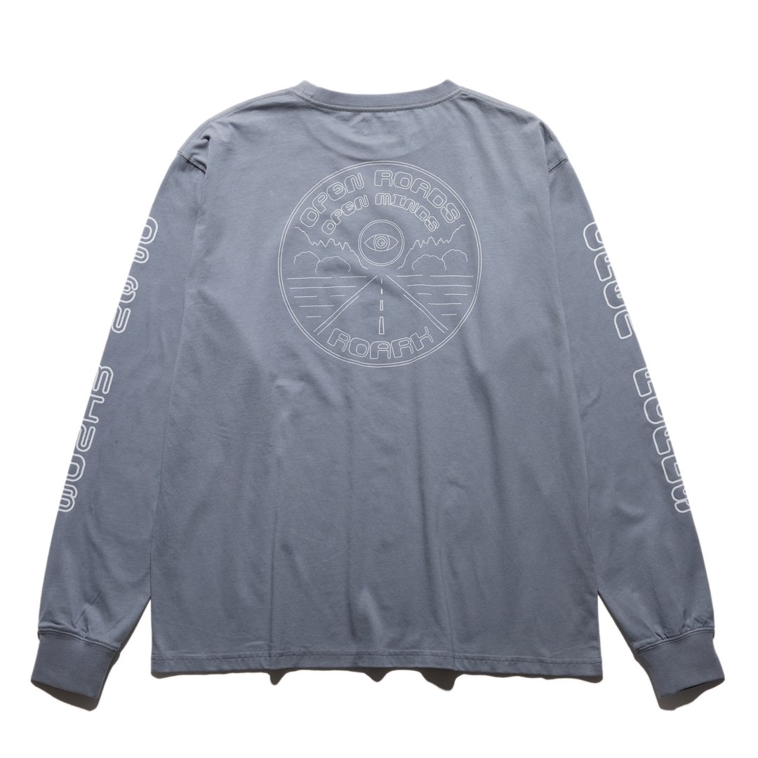 "OPEN ROADS" L/S TEE